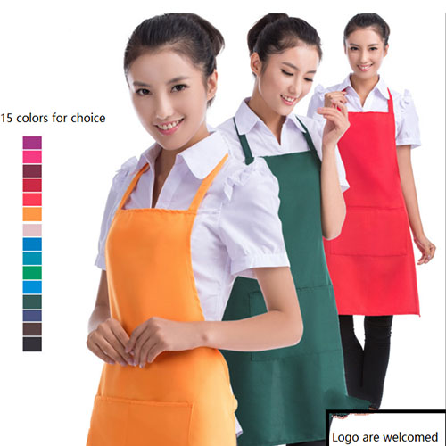 Apron with Stain Release and Pocket