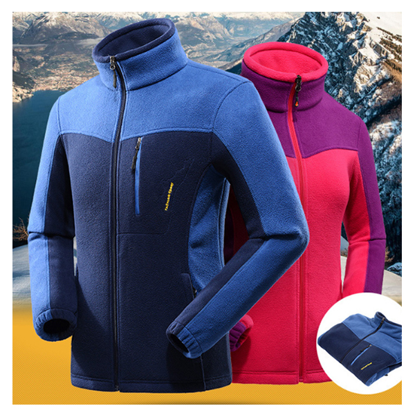 AJW102-Men's and Women's fleece jacket